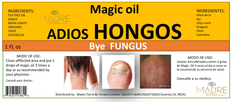 "Hongos MAGIC OIL" Gotero