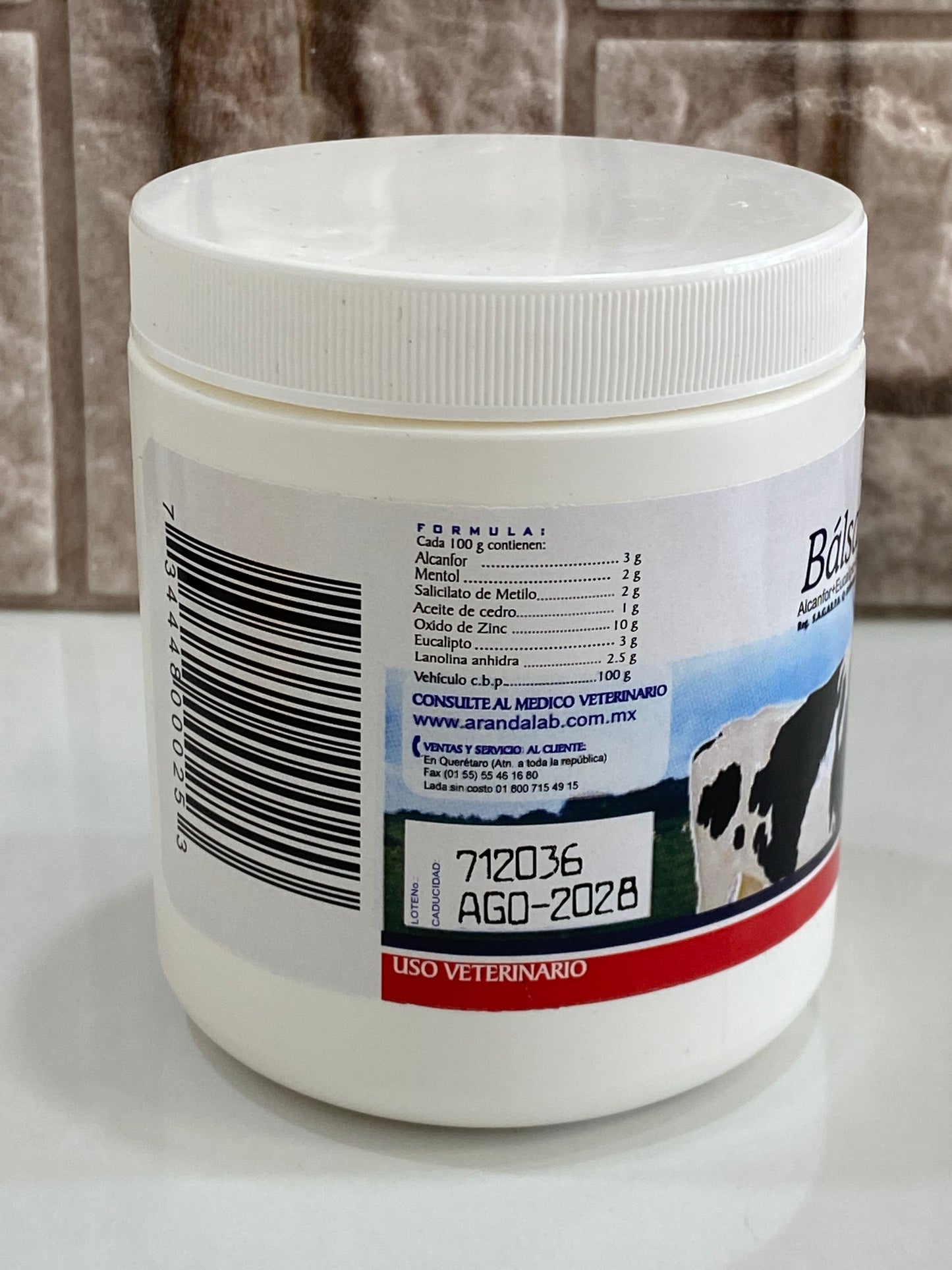 BALSAMO BLANCO 240 gr