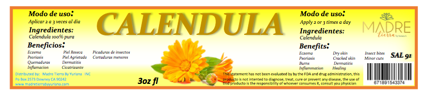 "Caléndula " Pomada
