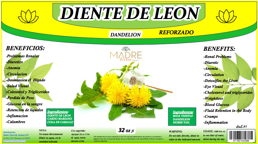 "Diente de Leon" Tonico