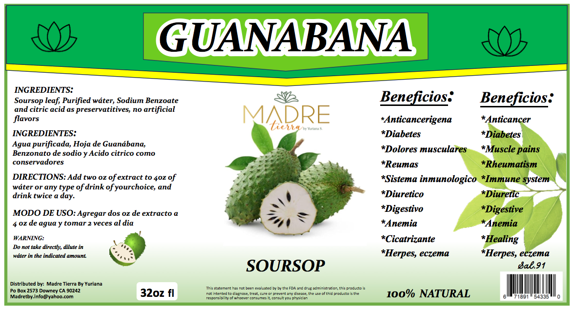 "Guanabana" Tonico