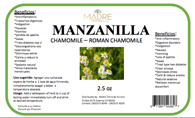 Manzanilla ( CHAMOMILE)