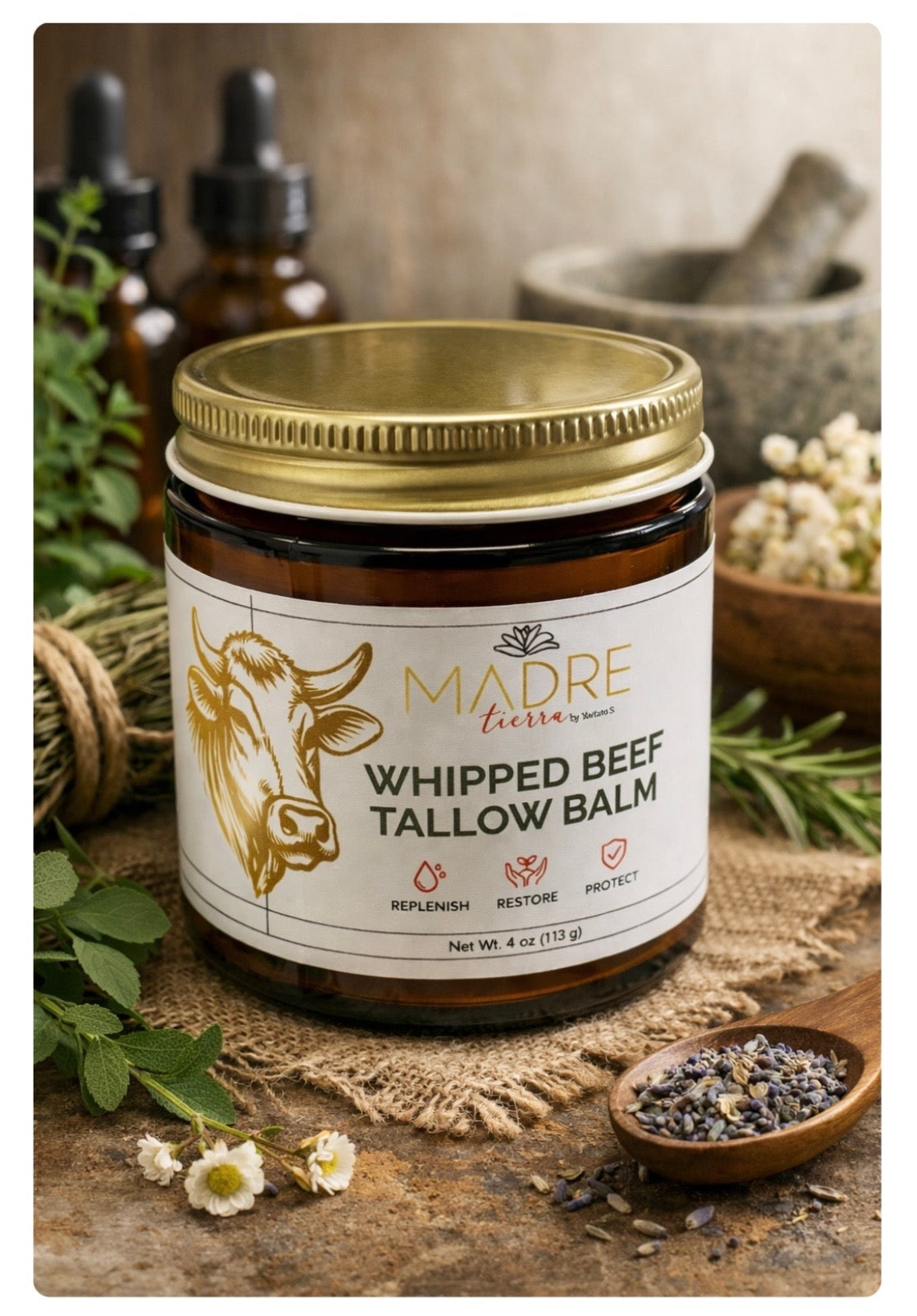 Whipped Beef Tallow Balm