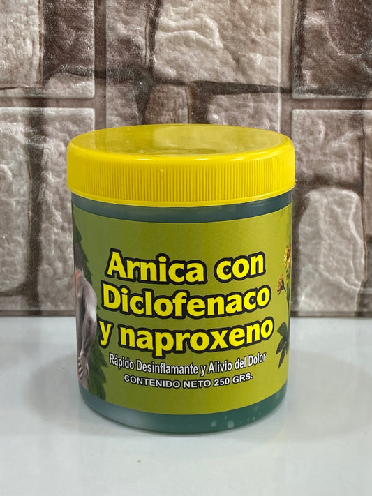 ARNICA CON NAPROXENO Y DICLOFENACO 250GR