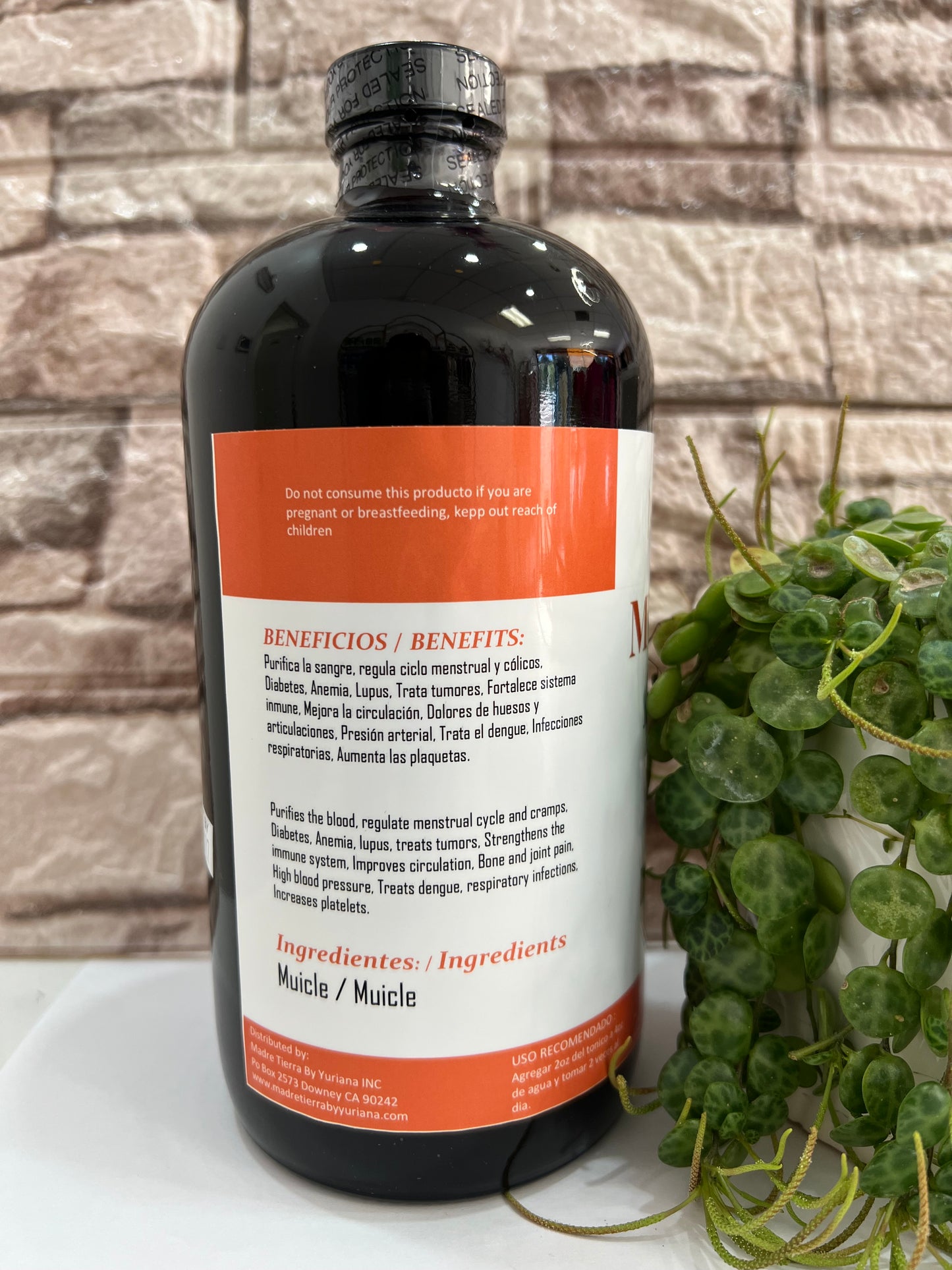 MUICLE / HONEY SUCKLE, TONIC 100% NATURAL