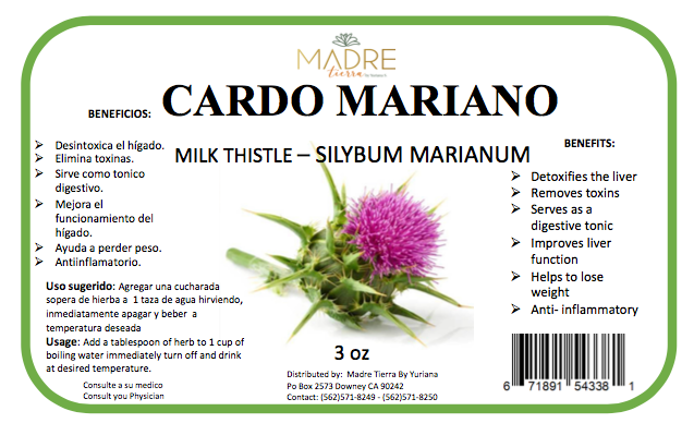 Cardo Mariano (MILK THISTLE)