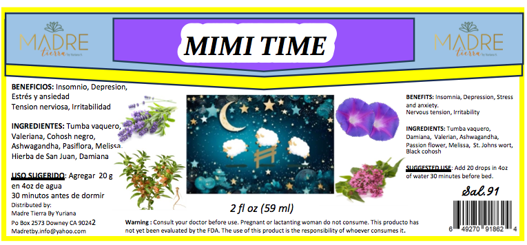"Mimi time " Tintura en gotero